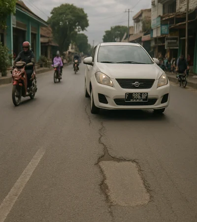 striping aspal jalan raya