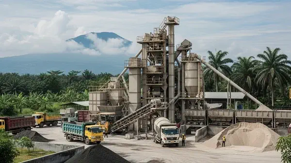 Pabrik Aspal Tanggerang Produksi Aspal Skala Besar