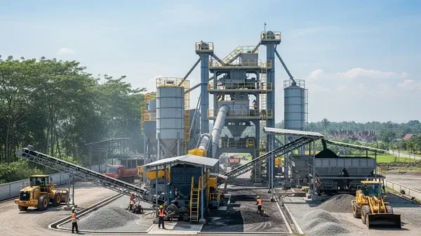 Pabrik Bahan Baku Aspal area Tanggerang